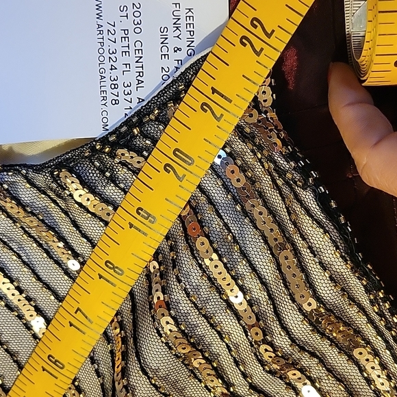 Multicolored sequin flapper dress NWT - Picture 8 of 9